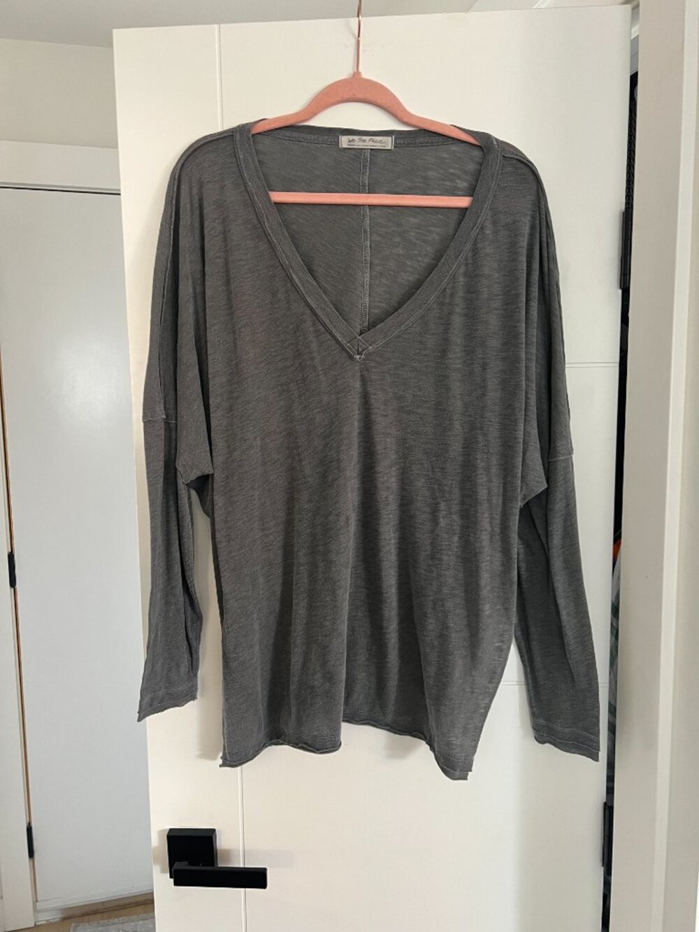 Free People "On My Mind" V-Neck Top - Picture 7 of 13